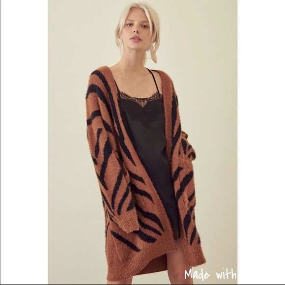 Full Circle Trends Sweaters - Full Circle Trends Tiger King Cardigan